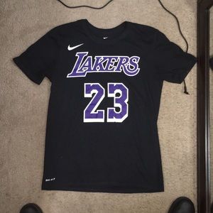 Nike Dri-Fit LeBron James Lakers 23 T Shirt